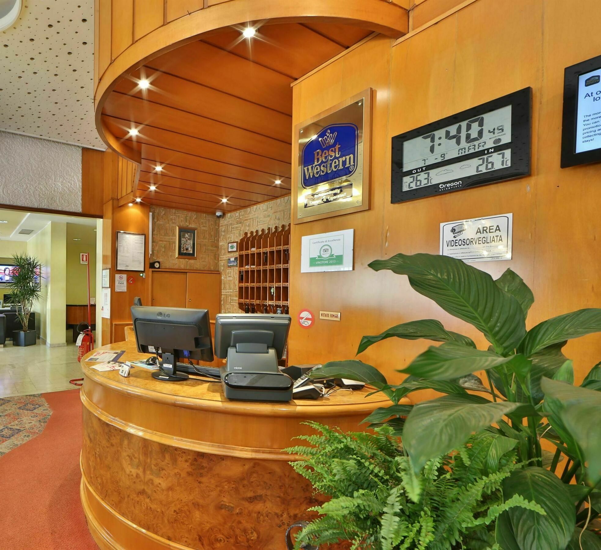 Best Western Hotel Cristallo Rovigo Bagian luar foto